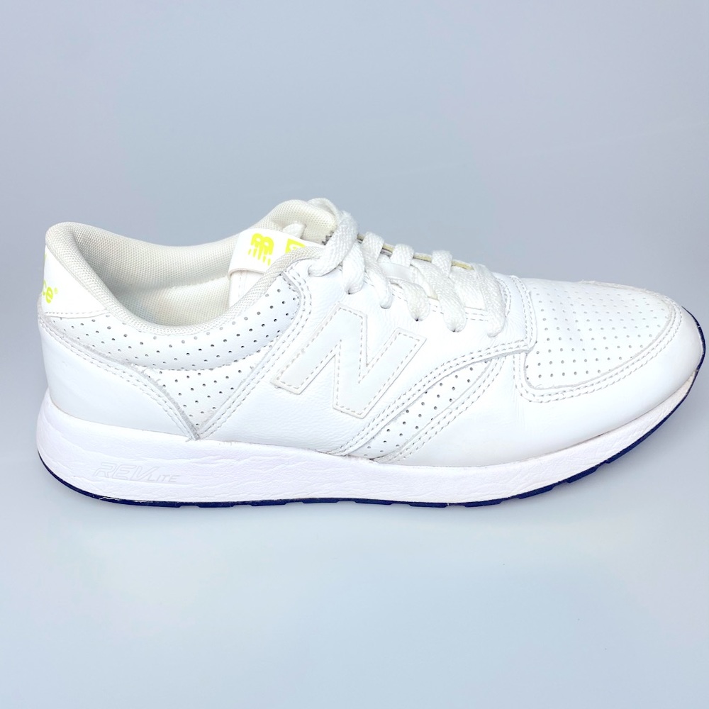 New Balance 420 White/Lime Mens/Womens - Picture 4 of 9